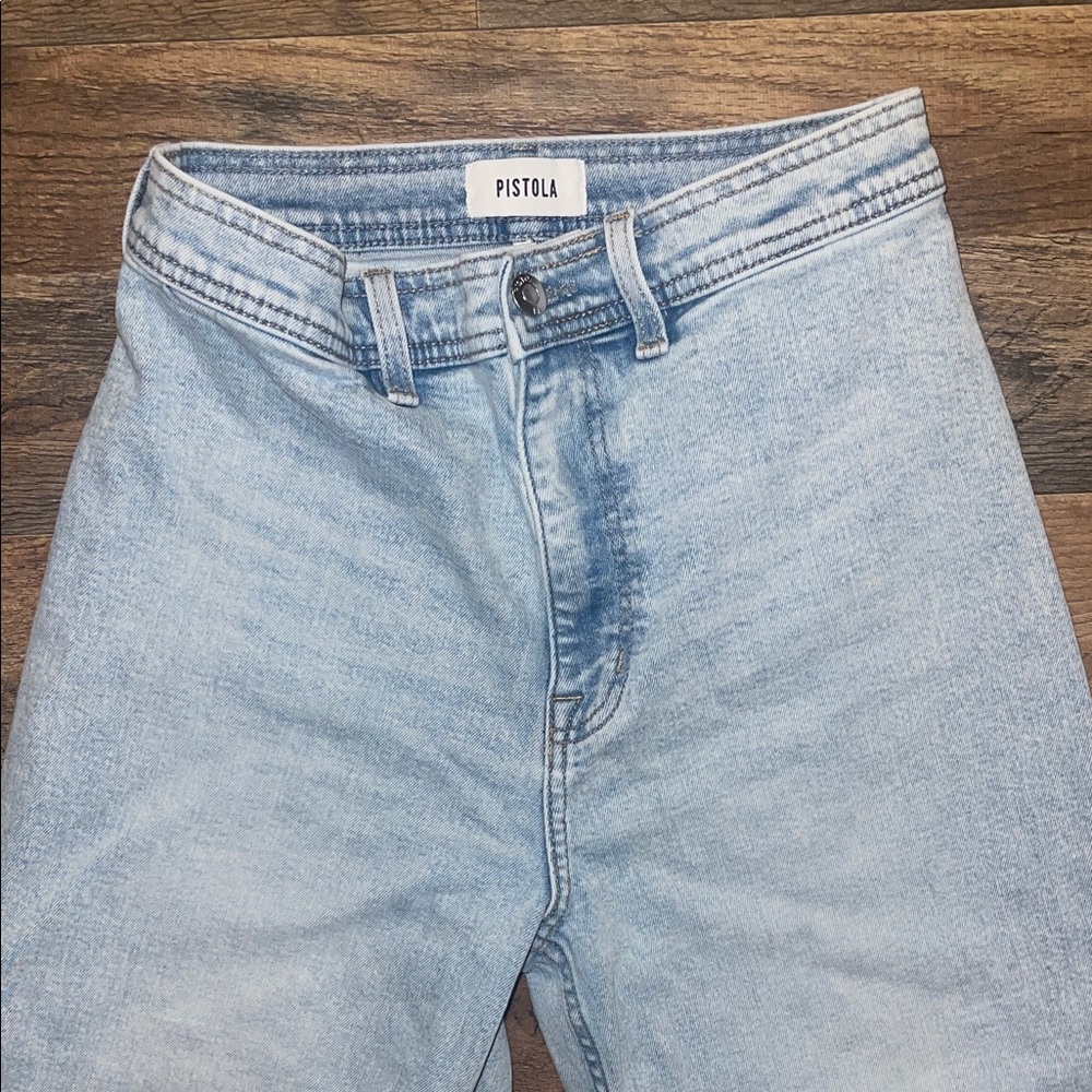 Pistola High Rise Wide leg ankle Jeans size 26 - Picture 2 of 5